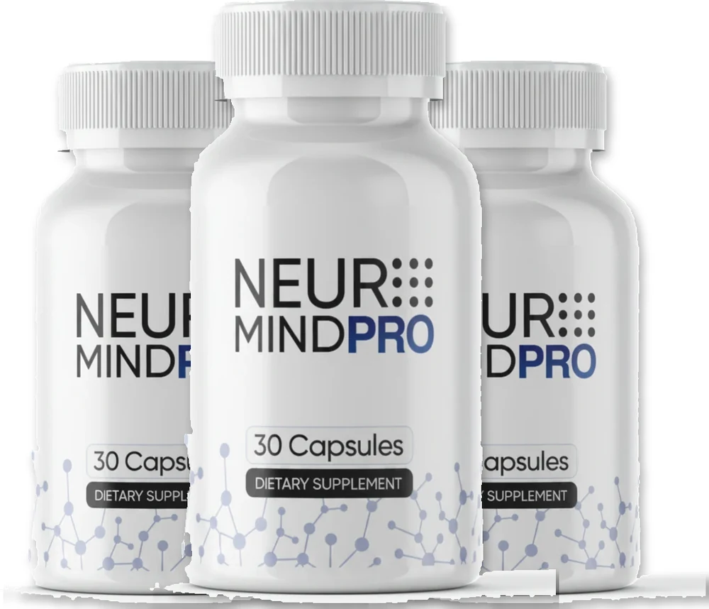 NeuroMind 3-bottle nootropic supplement package